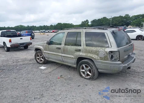 2000 Jeep Grand Cherokee Laredo из США, поврежденный, VIN 1J4G248N2YC334566